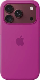 Apple Silikon Case mit MagSafe für iPhone 18 Pro magenta