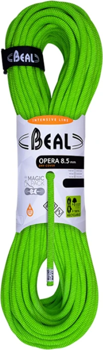Beal Opera Dry Cover Einfachseil 8.5mm grün