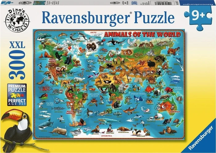 Ravensburger Puzzle Tiere rund um die Welt