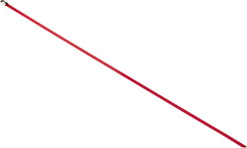 DeLOCK Edelstahl Kabelbinder, 4.6mm, 400mm, rot, 10 Stück