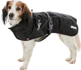 Trixie Explore Wintermantel für Hunde, schwarz, 25cm