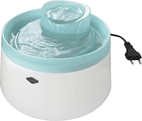 ebi Cascade Wasserspender Hund und Katze, weiß/blau