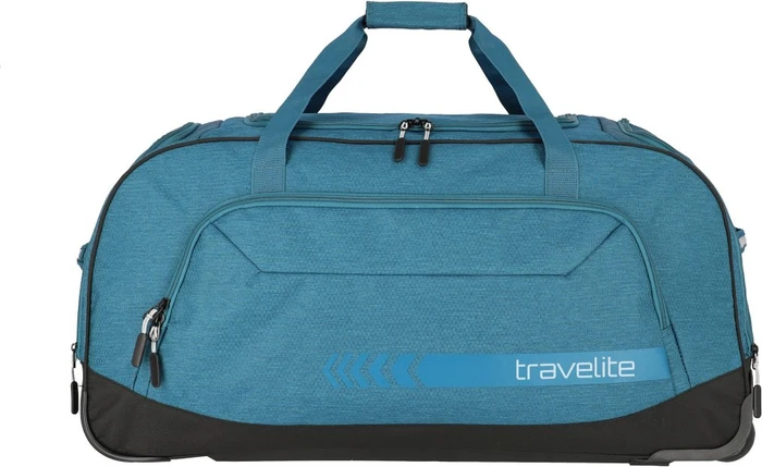 Travelite Kick Off Rollenreisetasche XL petrol