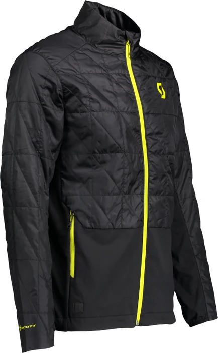 Scott Insuloft Hybrid FT Jacke black/sulphur yellow (Herren)