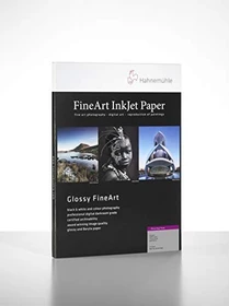 Hahnemühle Digital Glossy FineArt Photo Rag Pearl Fotopapier perlglänzend naturweiß, A3, 320g/m², 25 Blatt
