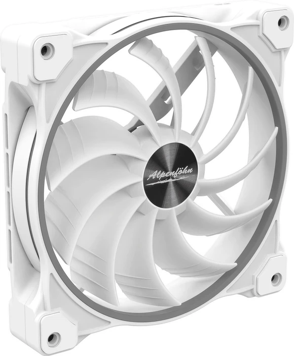 Alpenföhn Wing Boost 3 ARGB White Edition Triple, weiß, LED-Steuerung, Fernbedienung, 140mm, 3er-Pack