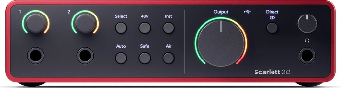 Focusrite Scarlett 2i2 4th Gen
