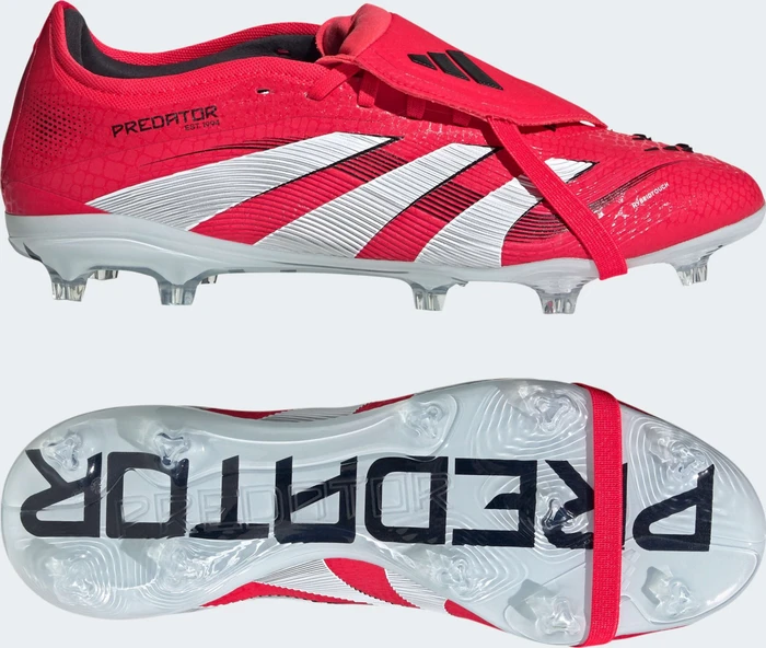 adidas Predator Pro Fold-Over Tongue FG lucid red/cloud white/core black