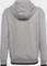 adidas ALL SZN Fleece Full-Zip Hoodie medium grey heather/black (Junior) Vorschaubild