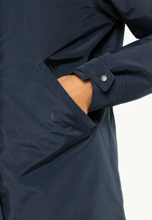 Jack Wolfskin Talforst Funktionsmantel night blue (Damen)