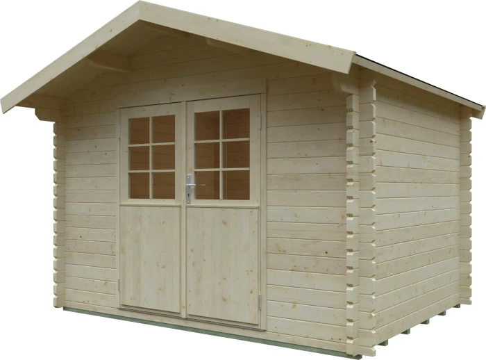Kiehn-Holz KH 44-002 300x230cm Gerätehaus natur