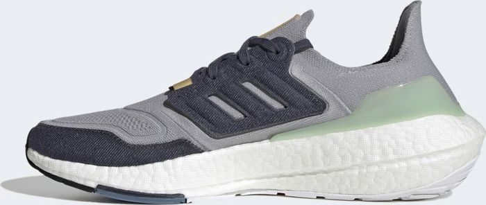 adidas Ultraboost 22 halo silver/shadow navy/linen green (Herren)