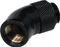 Alphacool HF Winkeladapter 45° G1/4", deep black Vorschaubild
