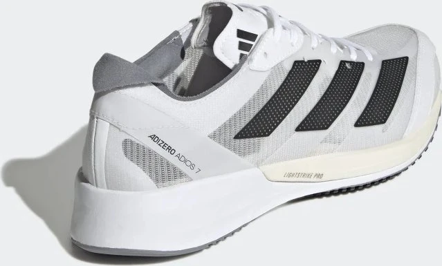 adidas Adizero Adios 7 cloud white/core black/grey three (Damen)
