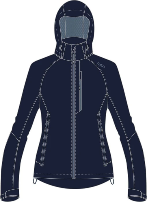 CMP Ripstop Funktionsjacke b.blue/space (Damen)