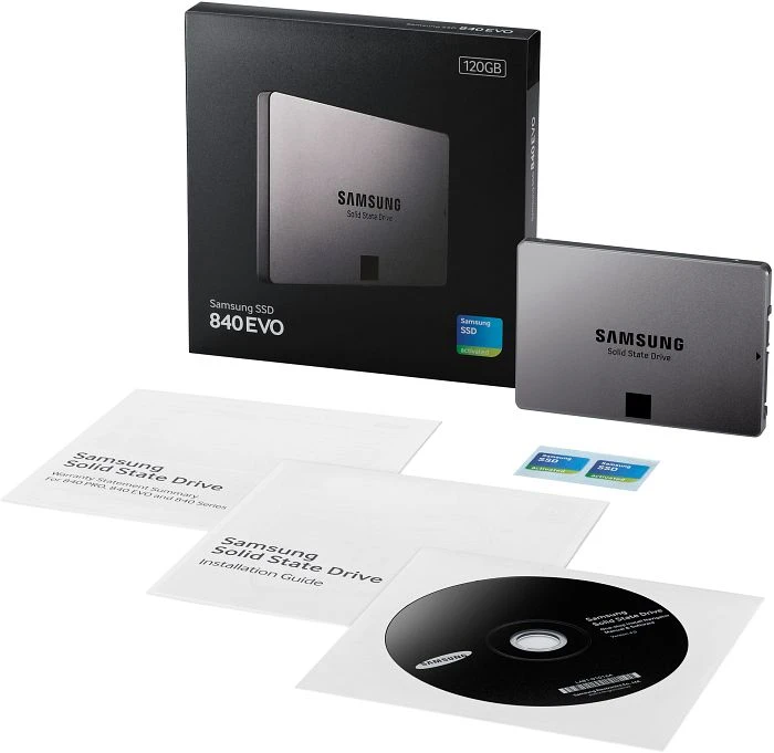 Samsung SSD 840 EVO 120GB, 2.5" / SATA 6Gb/s