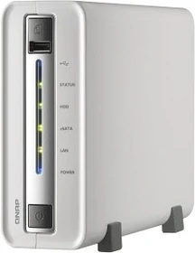 QNAP Turbo Station TS-112, 256MB RAM, 1x RJ-45 1000Base-T, 3x USB-A 2.0