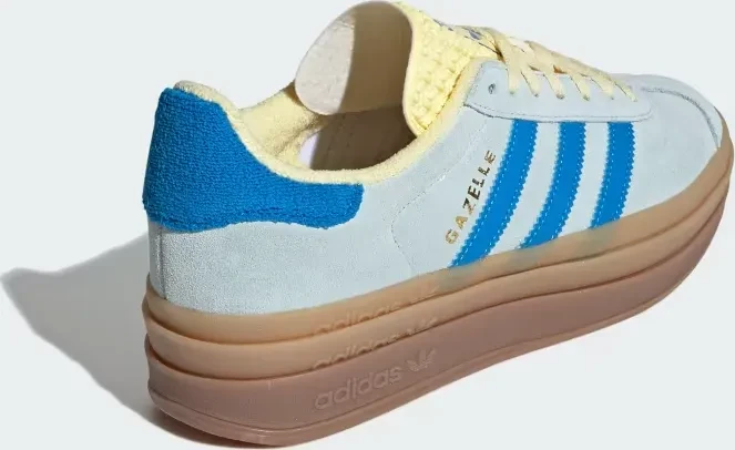 adidas Gazelle Bold almost blue/bright blue/almost yellow (Damen)