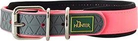 Hunter Convenience Comfort Hundehalsband, Kunststoffmaterial, Neopren, 50 M, Neonpink