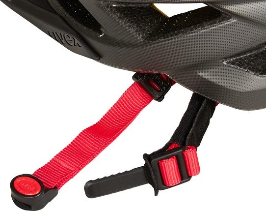UVEX I-VO CC MIPS Helm titan/red mat