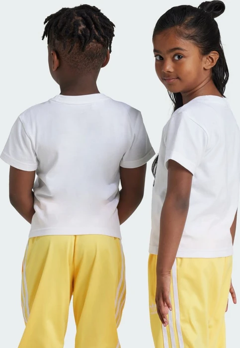 adidas Adicolor Trefoil T-Shirt kurzarm weiß (Junior)