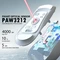 Attack Shark X5 Wireless Gaming Mouse weiß/schwarz, USB/Bluetooth Vorschaubild