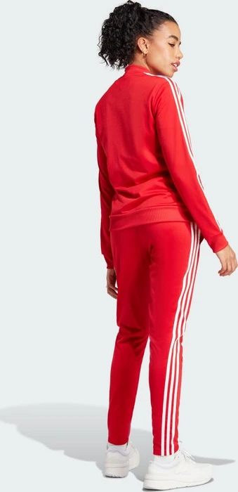 adidas Essentials 3-Streifen Trainingsanzug better scarlet/white (Damen)