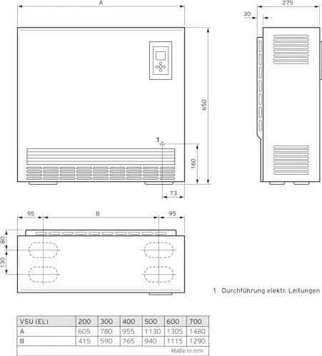 Vaillant VSU 200/5 EL Wärmespeicher