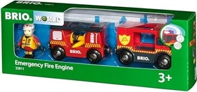 BRIO Feuerwehr-Leiterfahrzeug mit Licht & Sound
