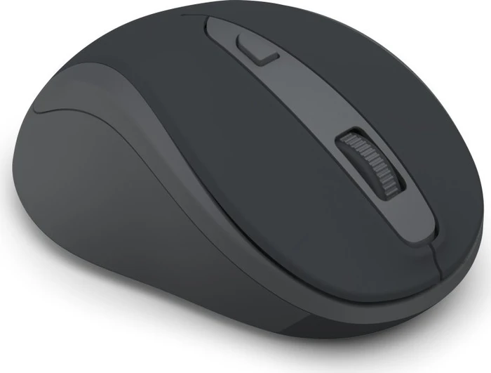 Hama WM-400 Silent Wireless 6-Button Mouse schwarz/grau, USB
