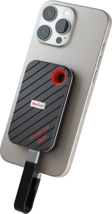 Netac ZX20 II Portable SSD, 512GB, USB-C 3.2