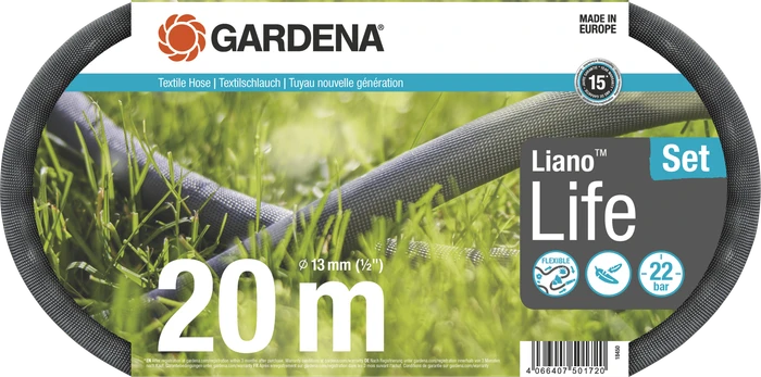 Gardena Textilschlauch Liano Life Schlauch