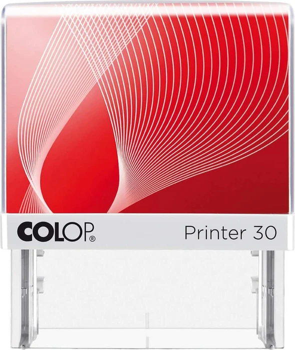 COLOP Printer 30/2 Set Textstempel zum Selbersetzen max. 5 Zeilen, 47x18mm, rot