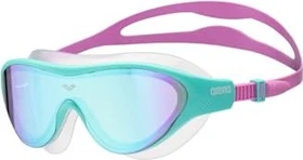 Arena The One Mirror Mask Schwimmbrille blue/water/violet (Junior)