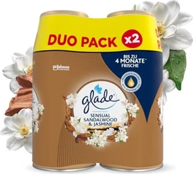 Glade Automatic Spray Sensual Sandalwood & Jasmine Refill, 538ml (2x 269ml)