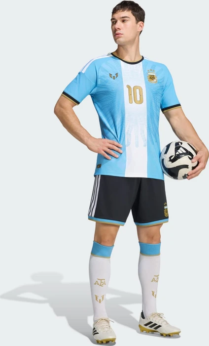 adidas Argentinien Messi 26 Authentic Trikot kurzarm light blue (Herren)