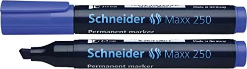 Schneider Maxx 250 Permanentmarker blau