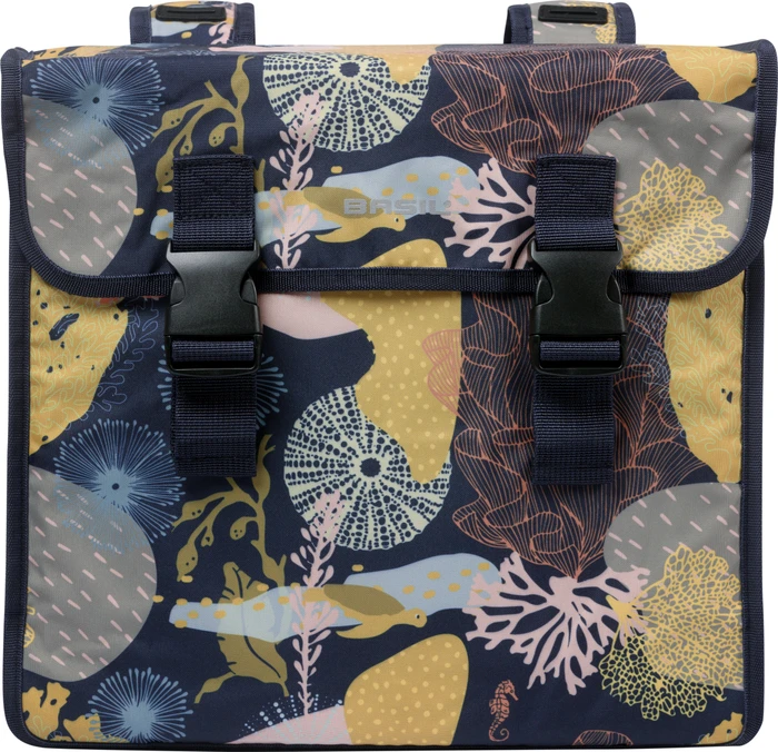 Basil Mara XL Doppeltasche Gepäcktasche night blue