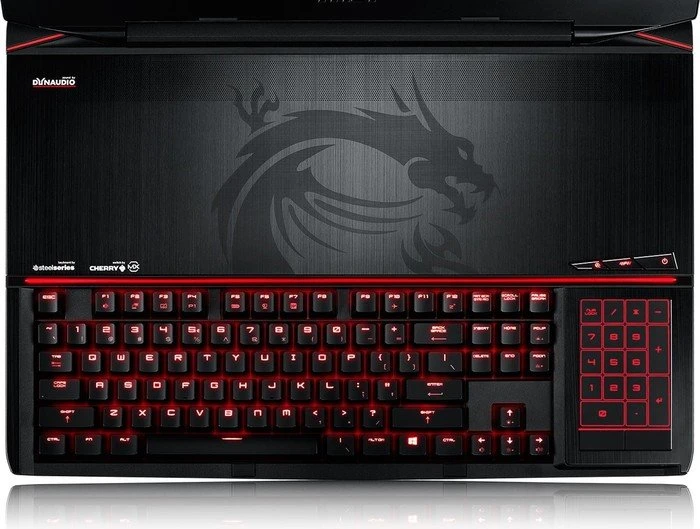 MSI GT80S-6QFX32SR45BW Titan SLI 29th Anniversary Edition, Core i7-6920HQ, 32GB RAM, 512GB SSD, 1TB HDD, 2x GeForce GTX 980, DE