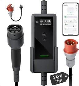 dé Mobile Wallbox 11kW mit APP, 7m Ladekabel