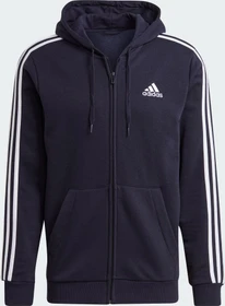 adidas Essentials Fleece 3-Streifen Hoodie legend ink (Herren)