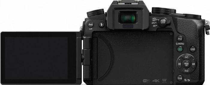 Panasonic Lumix DMC-G70 schwarz mit Objektiv Lumix G Vario 14-42mm 3.5-5.6 ASPH OIS