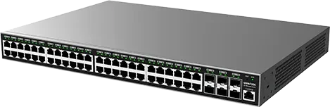 Grandstream GWN7800 Series Rackmount Gigabit Managed Switch, 48x RJ-45, 6x SFP+