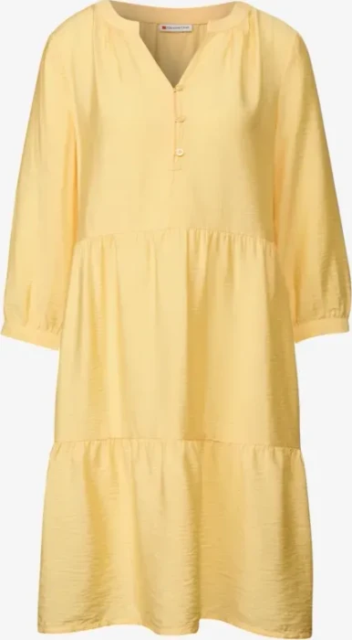 Street One U-Boot mit Rippdetail T-Shirt kurzarm off white (Damen)