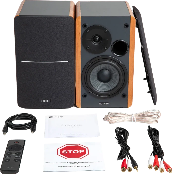 Edifier R1280DBs braun, Paar