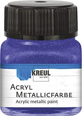 Kreul Acryl Metallicfarbe, violett, 20ml