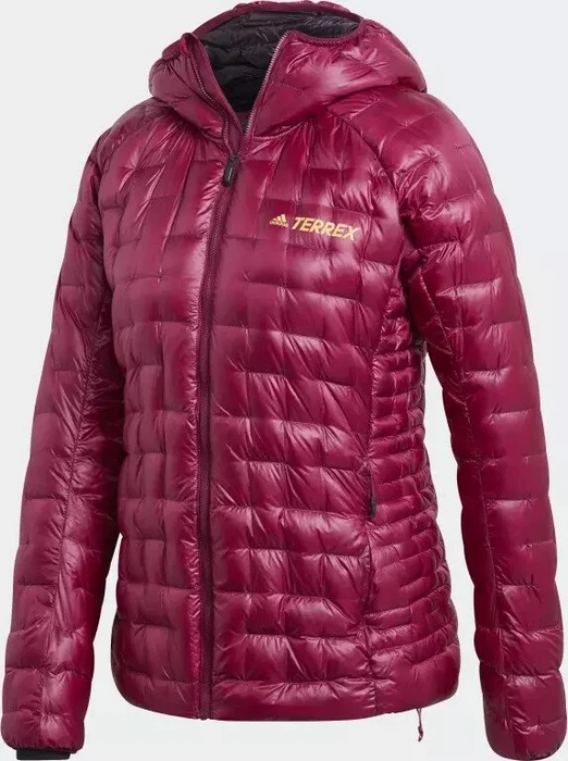 adidas Terrex Icesky Hooded Down Funktionsjacke power berry (Damen)