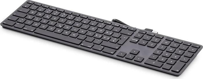LMP Tastatur mit Zahlenblock für Mac, Space Gray, USB, IT