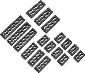 Corsair Premium Type 4 Cable Comb Kit Gen4 Kabelkamm Set, schwarz, 17er-Pack