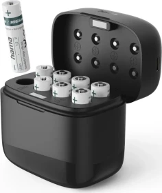 Hama Akku-Ladegerät mit 8x AAA Li-Ion-Akku